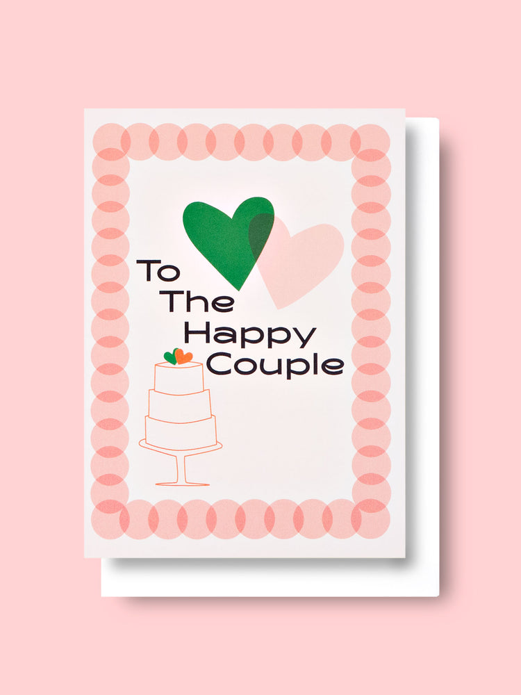 Good Thanks Paper - Bobbin Happy Couple Card