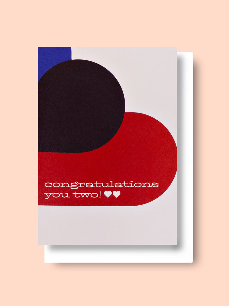 Good Thanks Paper - Congratulations You Two Card