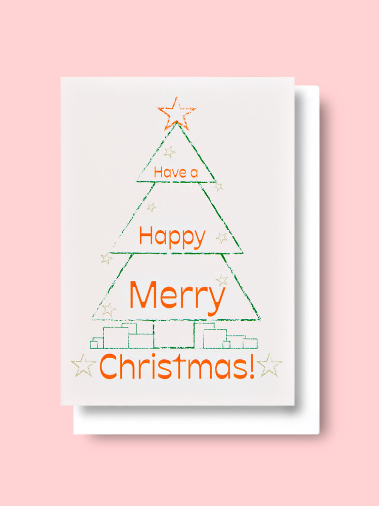 Good Thanks Paper - Merry Christmas Tree Card