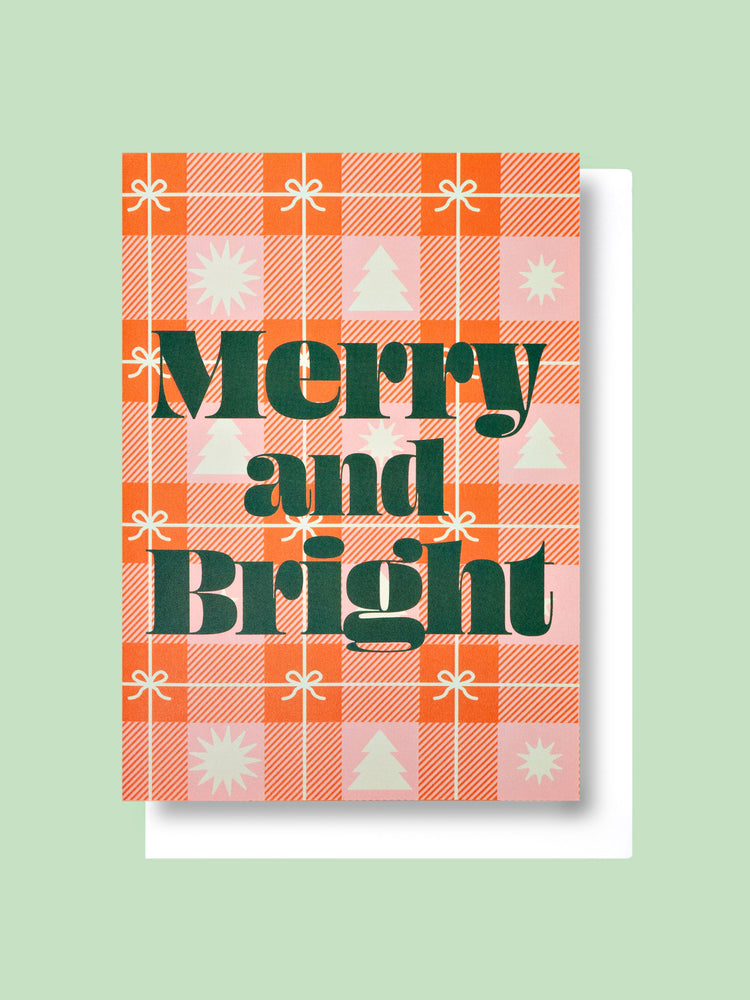 Good Thanks Paper - Merry and Bright Christmas Card