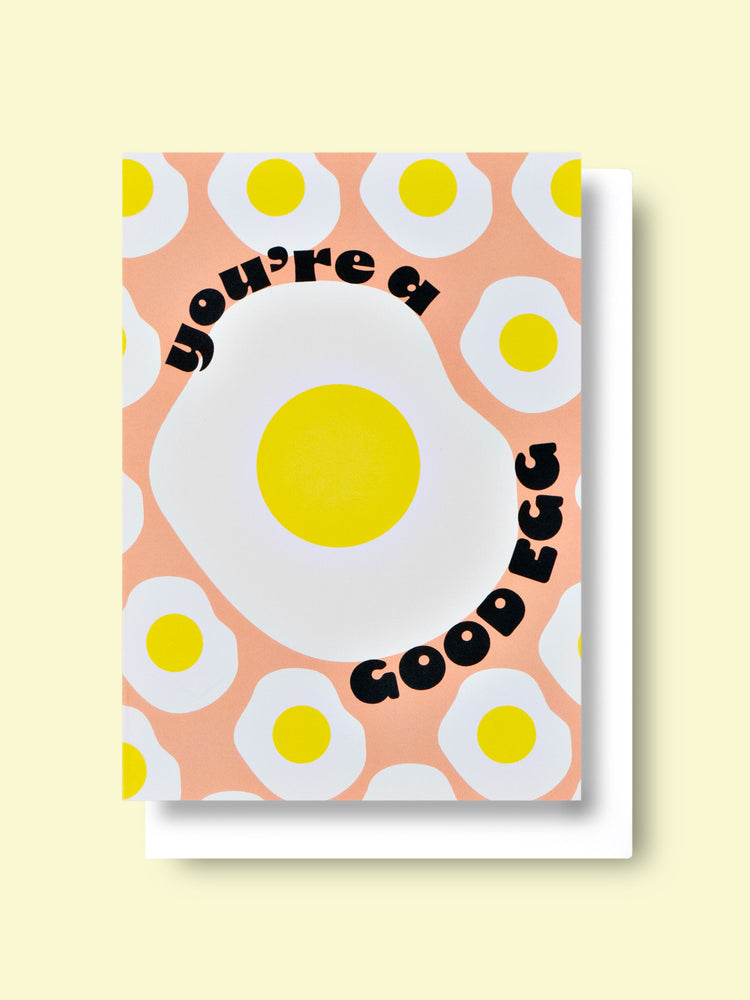 Good Thanks Paper - You're A Good Egg Card