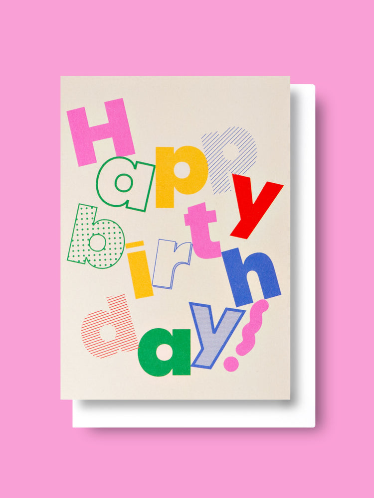 Good Thanks Paper - Party Birthday Card