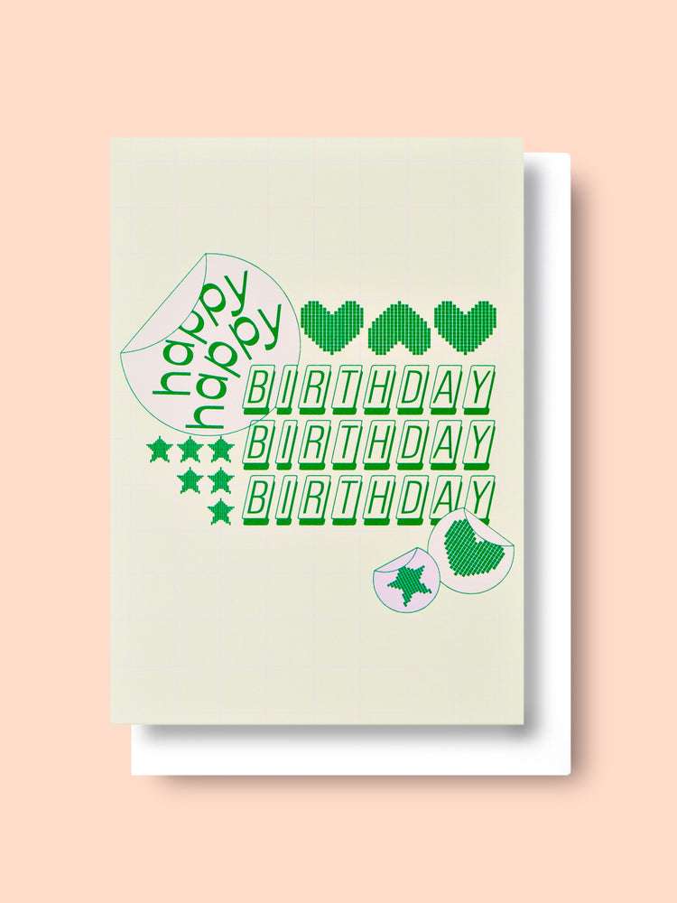 Good Thanks Paper - Disco Birthday Card