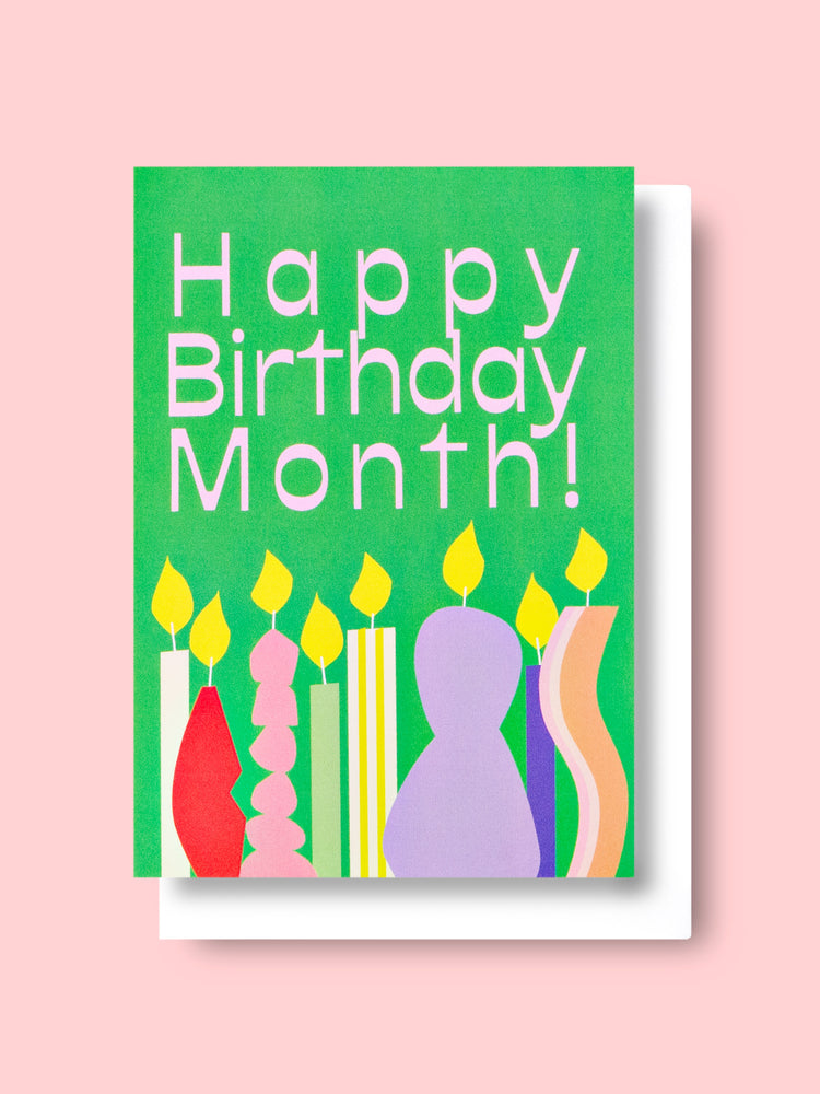 Good Thanks Paper - Candles Birthday Card