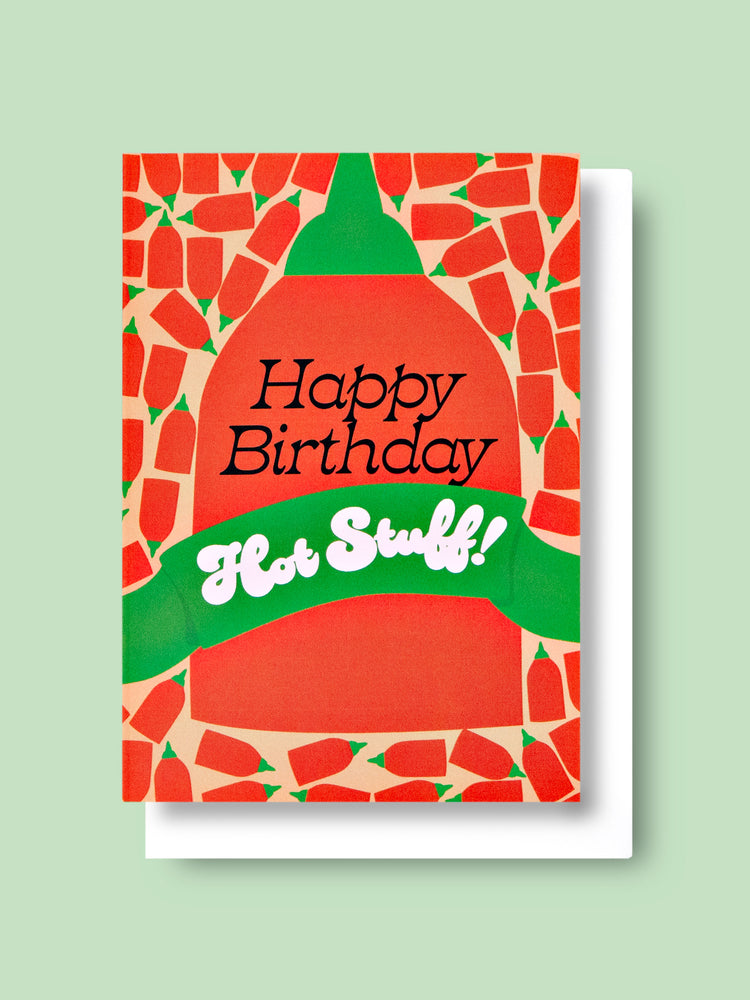 Good Thanks Paper - Hot Stuff Birthday Card