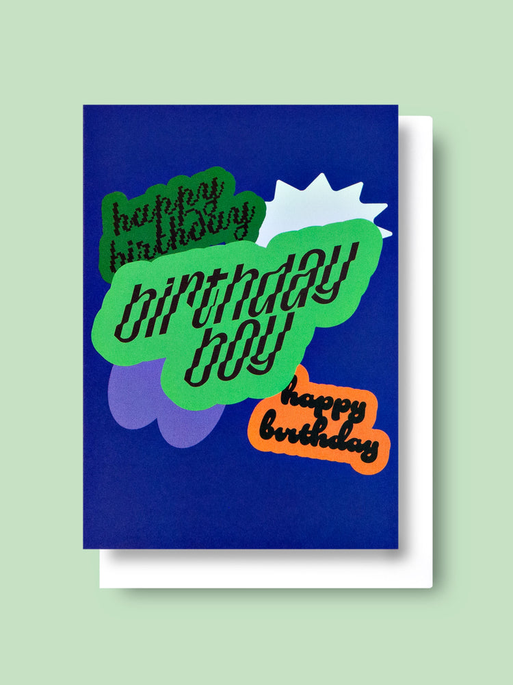 Good Thanks Paper - Birthday Boy Card