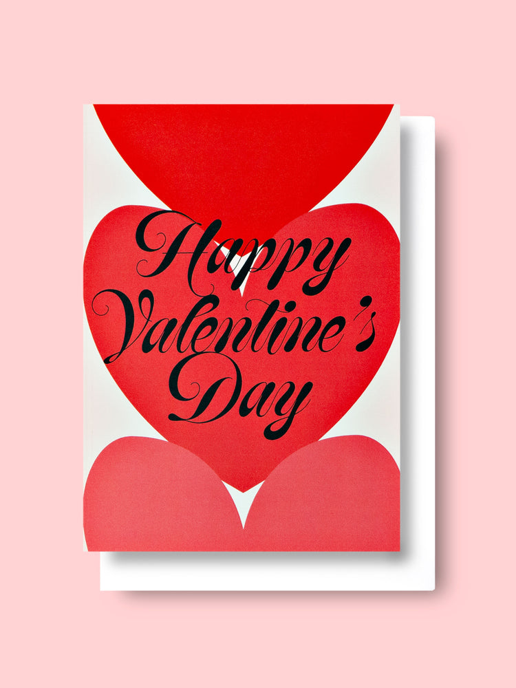 Good Thanks Paper - Heart Valentine's Card