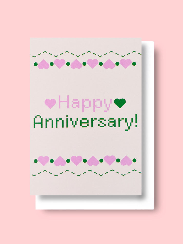 Good Thanks Paper - Happy Anniversary Card
