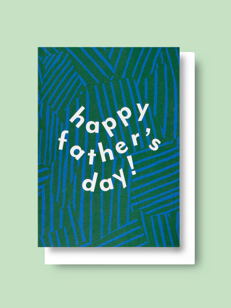 Good Thanks Paper - Stripes Father's Day Card