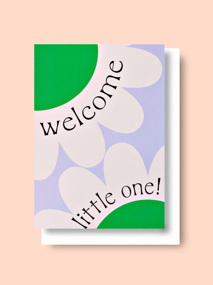 Good Thanks Paper - Flower Little One Card
