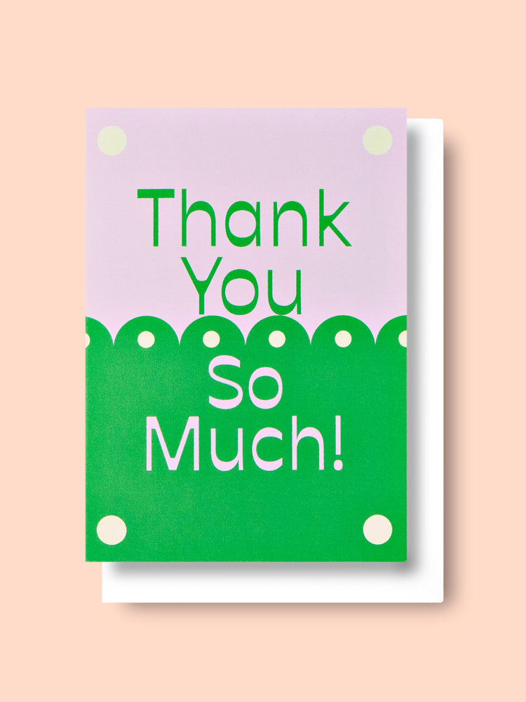 Good Thanks Paper - Polly Thank You So Much Card