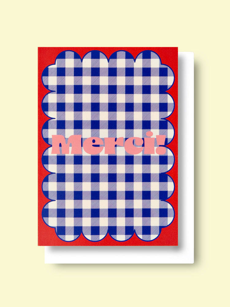 Good Thanks Paper - Frenchie Merci Card