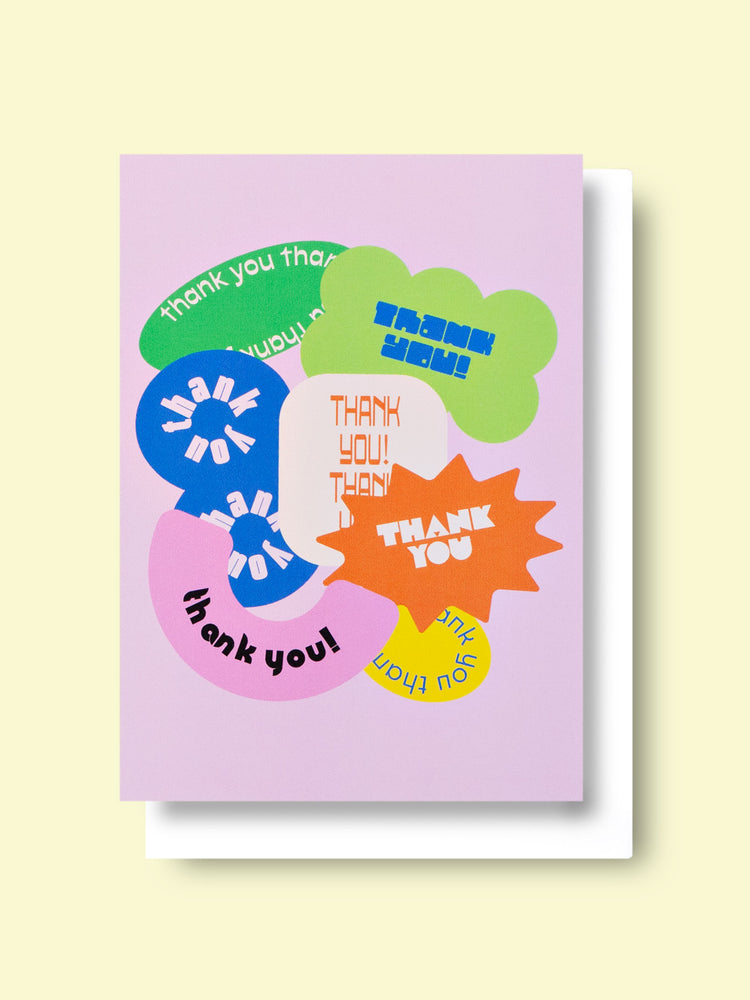 Good Thanks Paper - Shapes Thank You Card