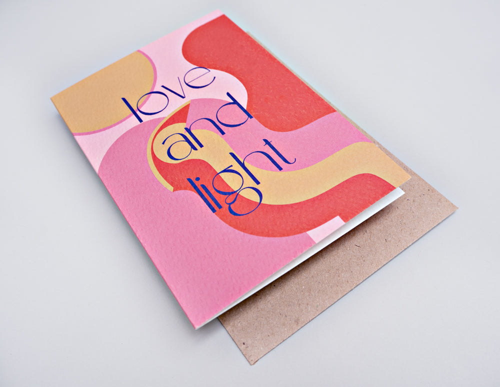 Laurel Love and Light Card