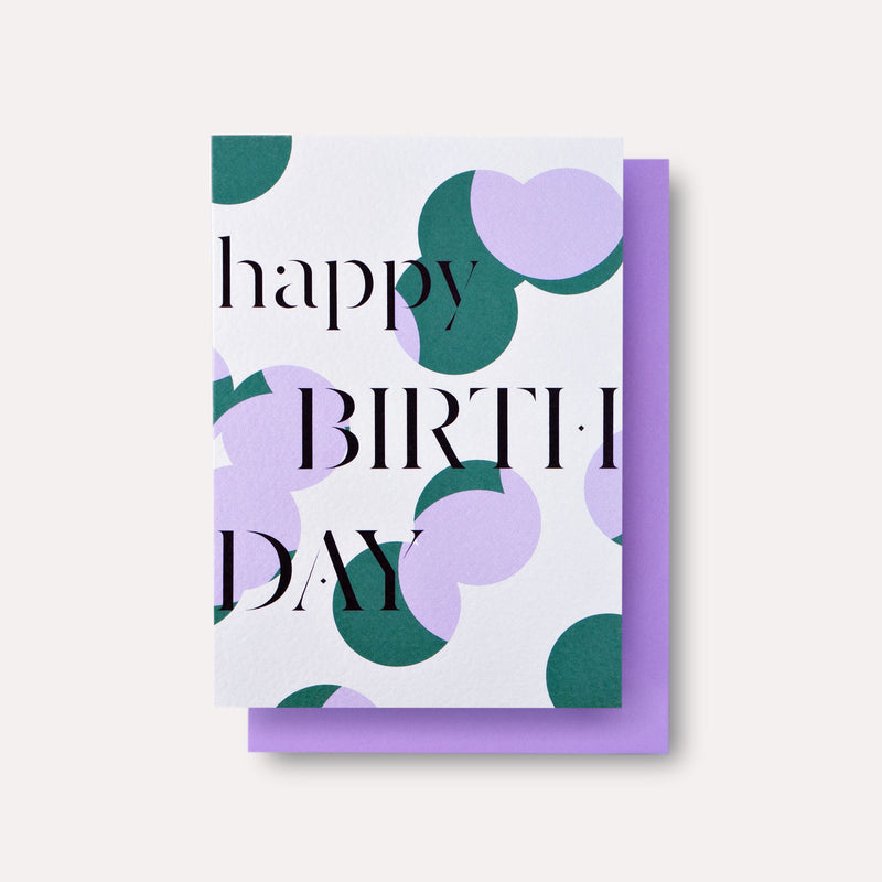 Paris Birthday Card