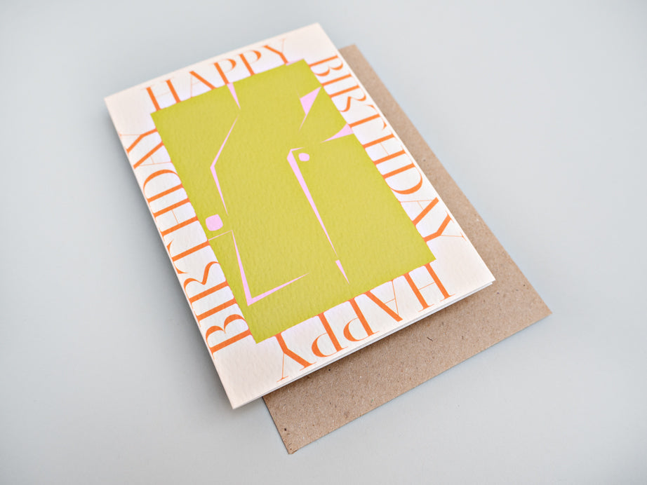 Athens Birthday Card
