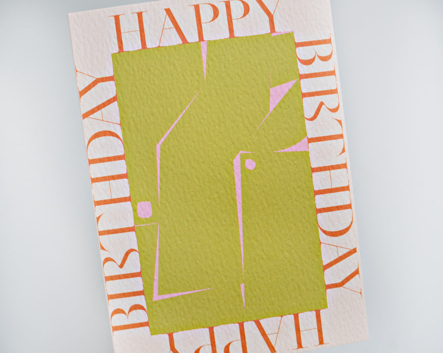 Athens Birthday Card