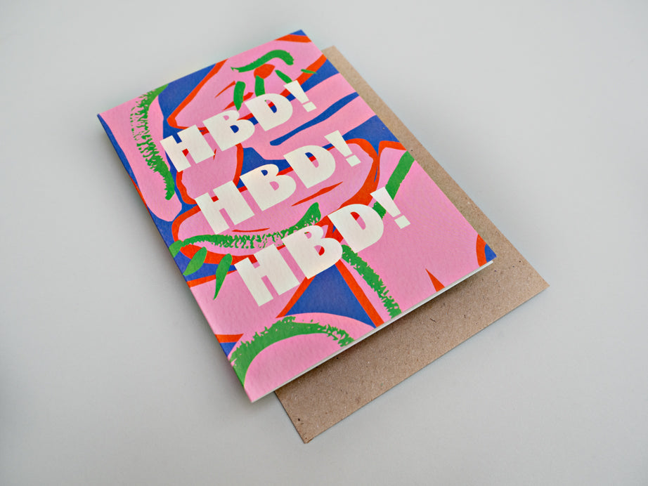 Capri Birthday Card