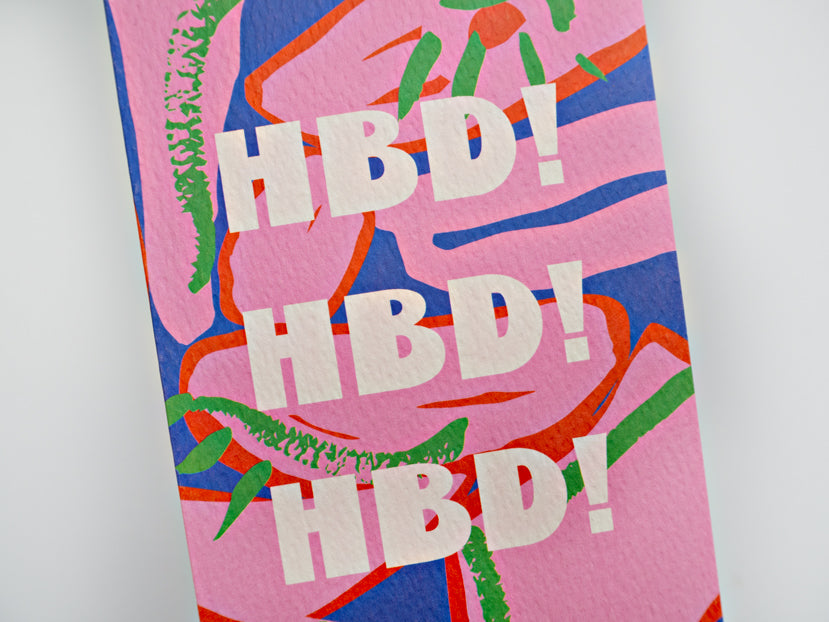 Capri Birthday Card
