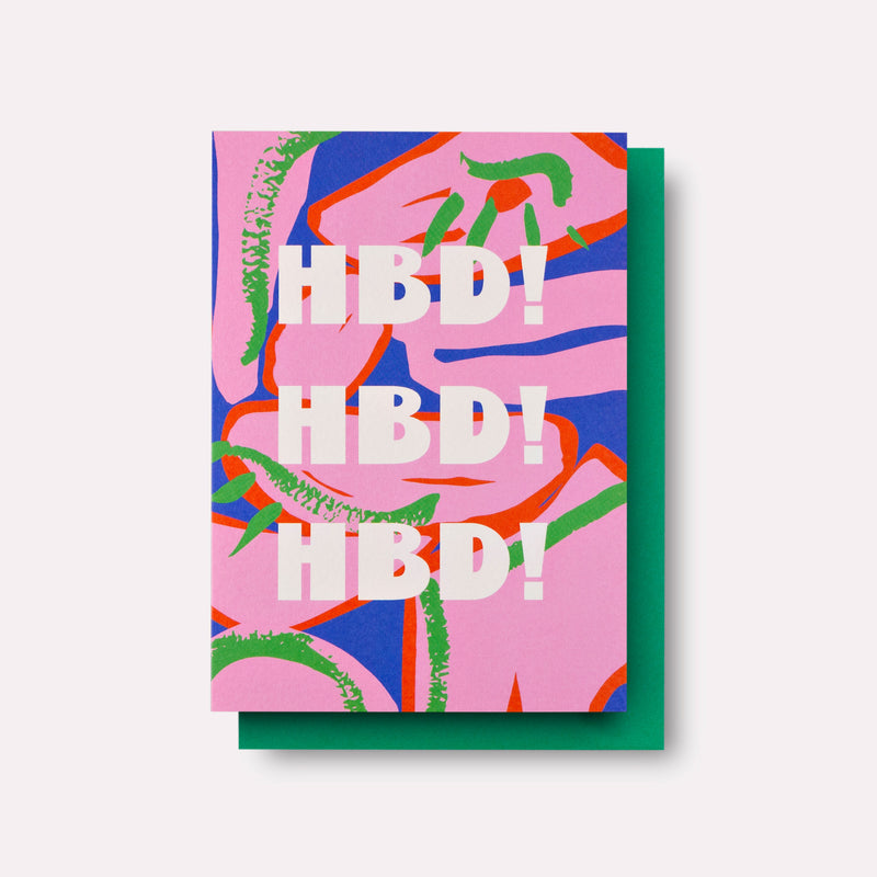 Capri Birthday Card