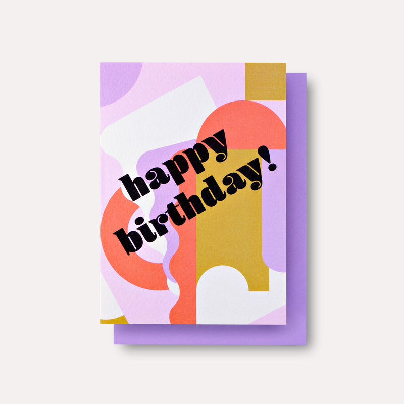 Flora Birthday Card