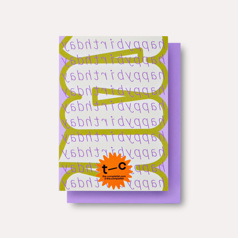 Hinoki Birthday Card