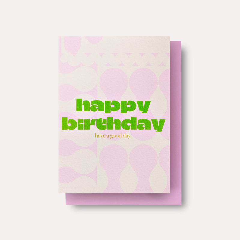Fete Birthday Card