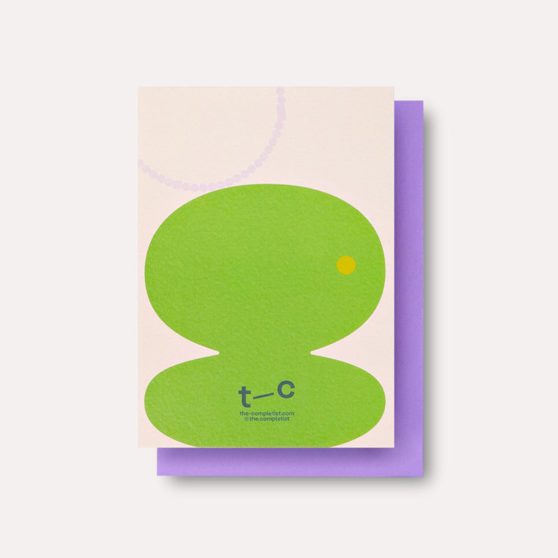 Ellipse Birthday Card