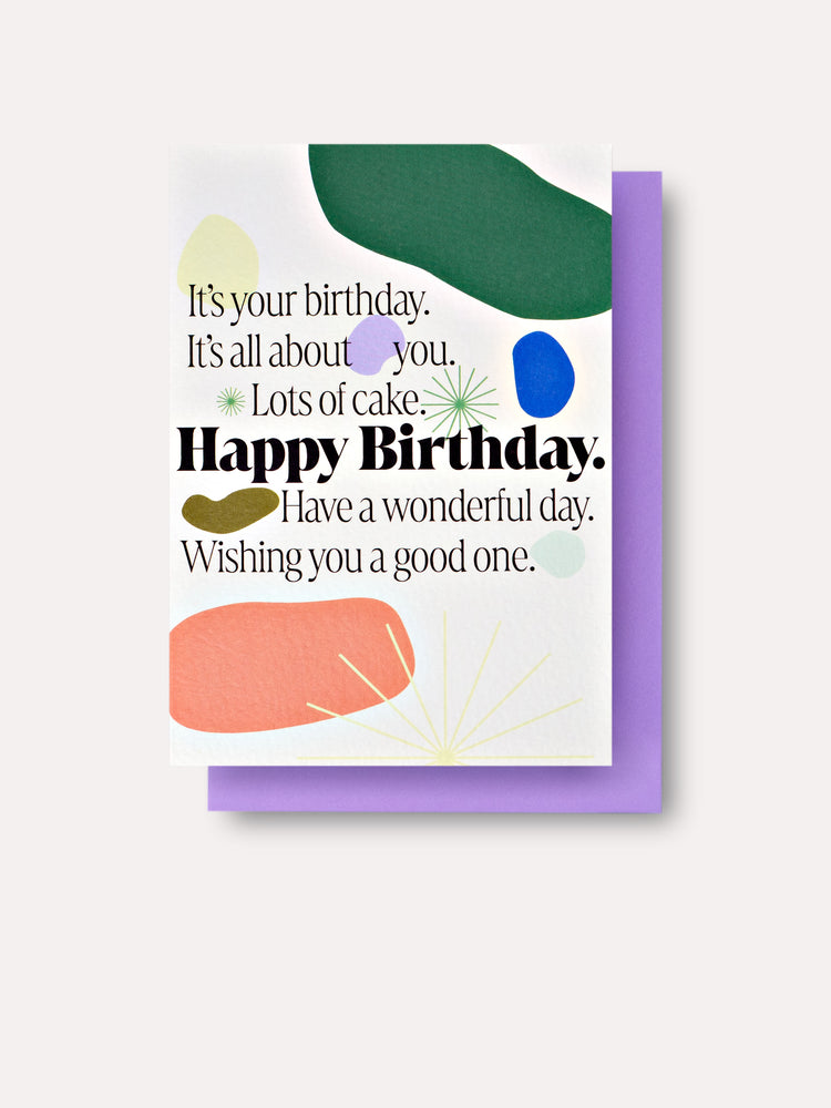 Wishing Birthday Card