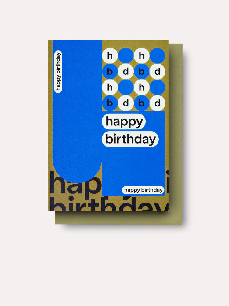 Crayon Birthday Card