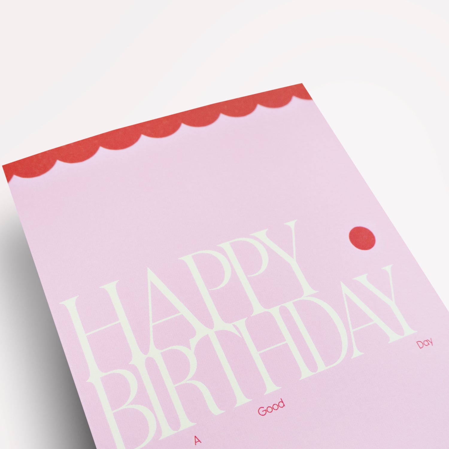 Scallop Birthday Card