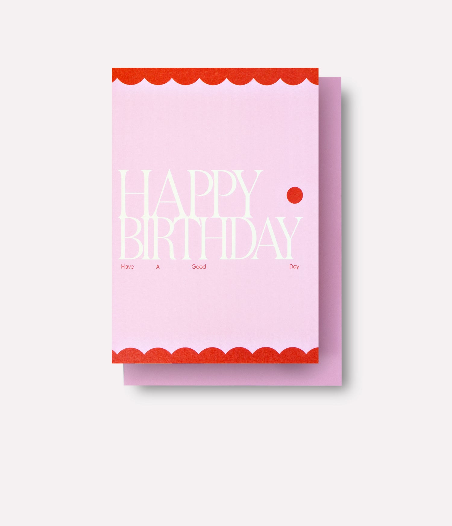 Scallop Birthday Card