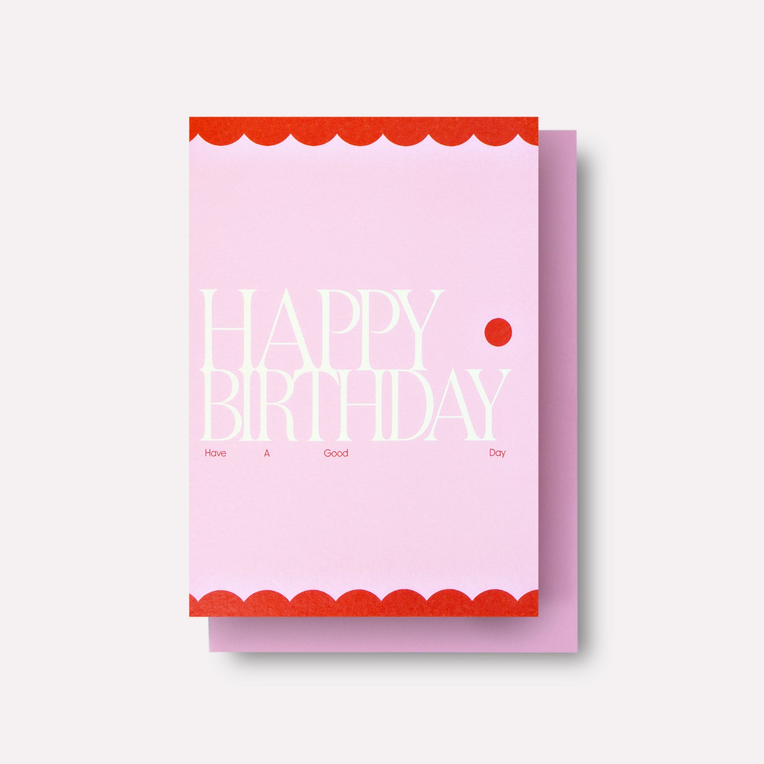 Scallop Birthday Card
