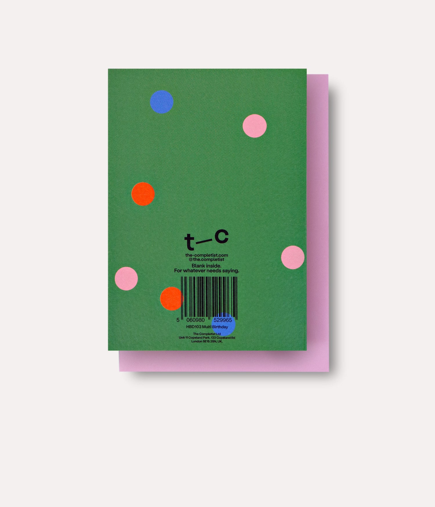 Multi Birthday Card