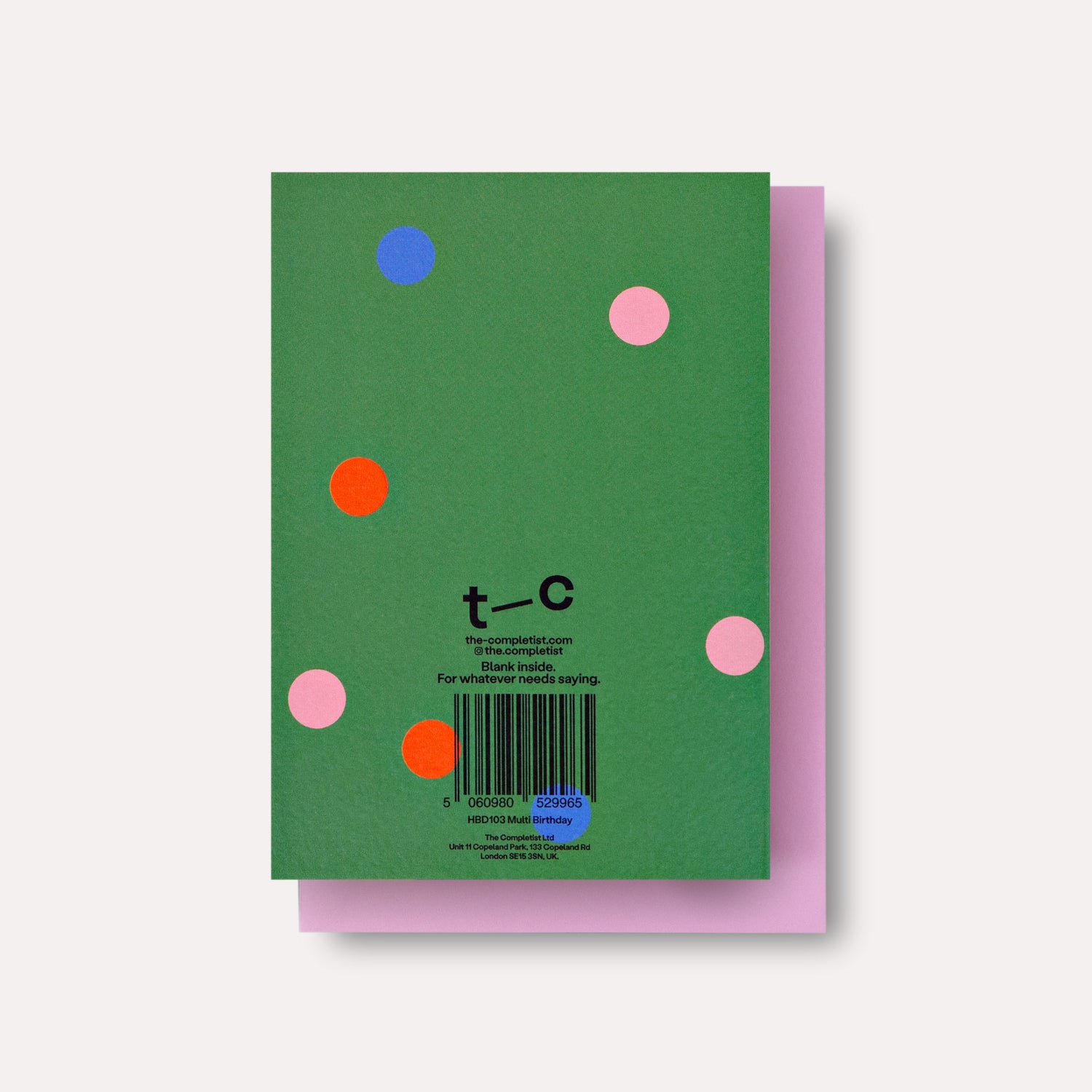 Multi Birthday Card