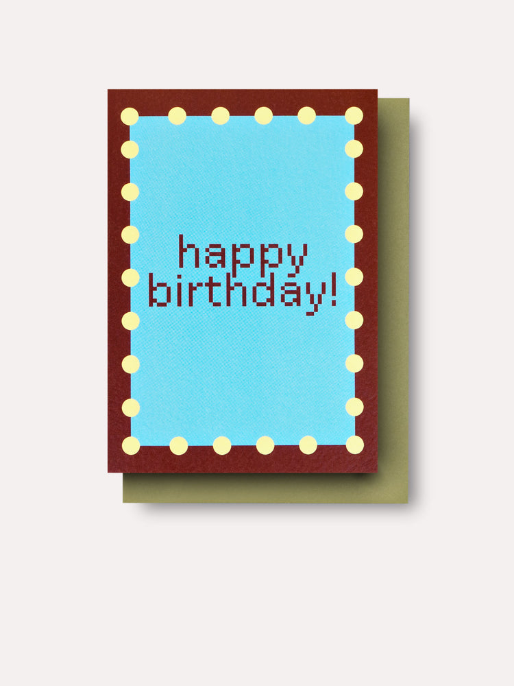 Spotlight Birthday Card