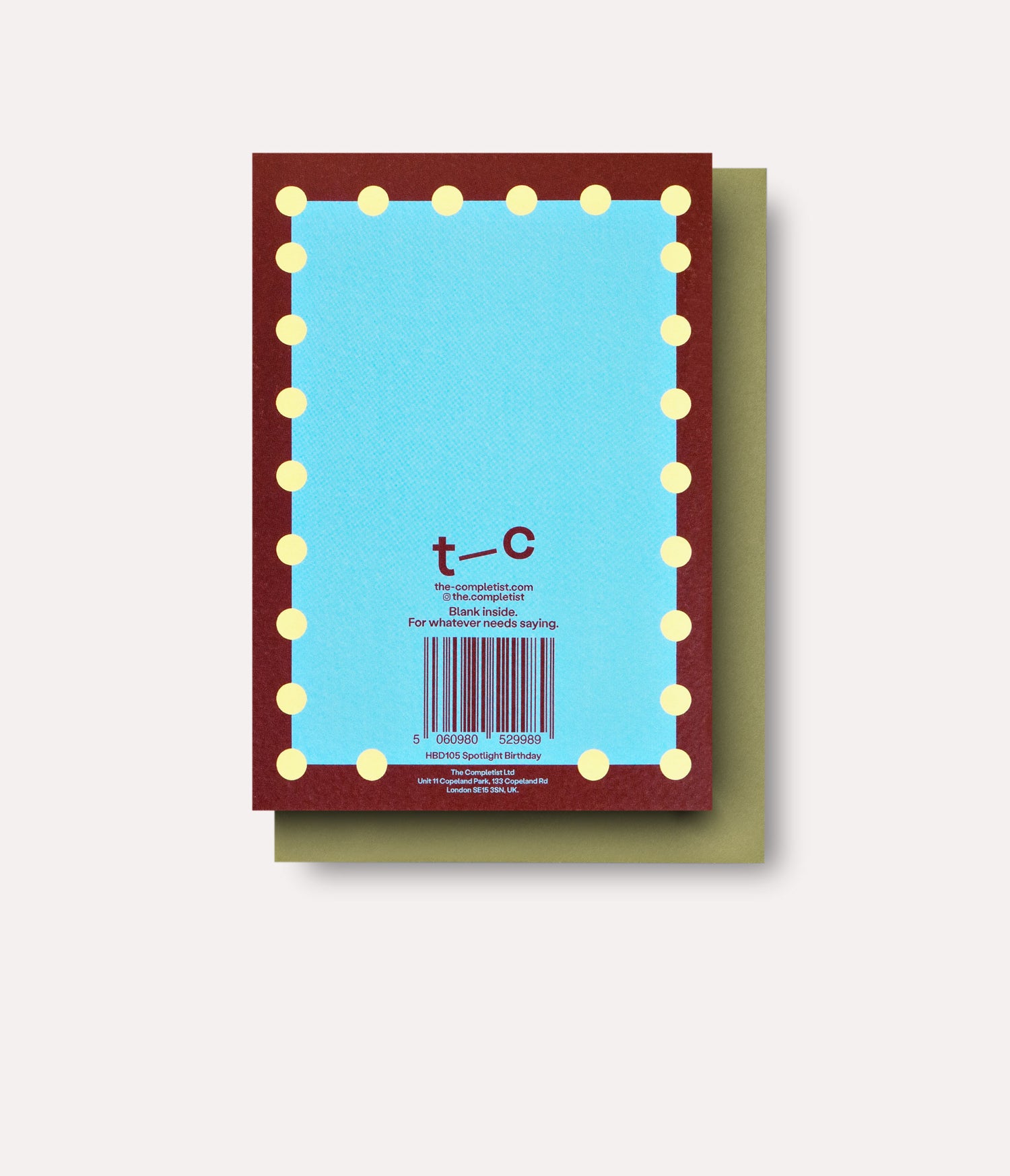 Spotlight Birthday Card