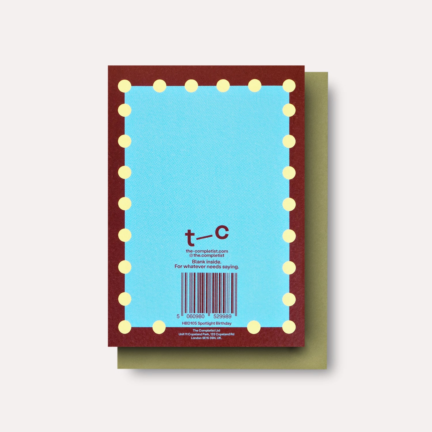 Spotlight Birthday Card