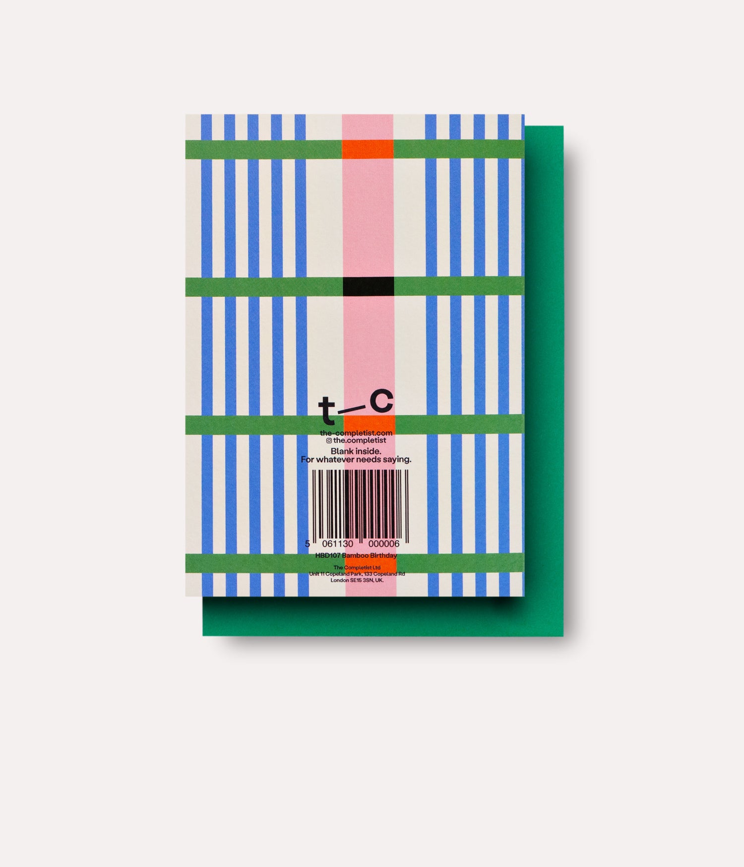 Bamboo Birthday Card