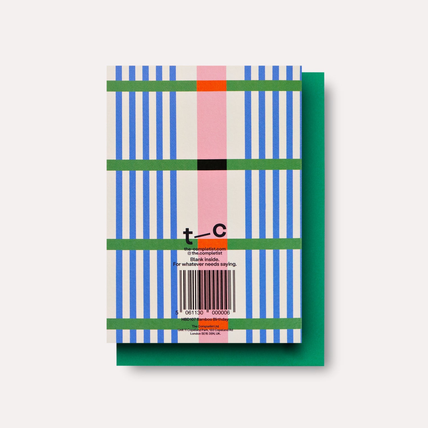 Bamboo Birthday Card