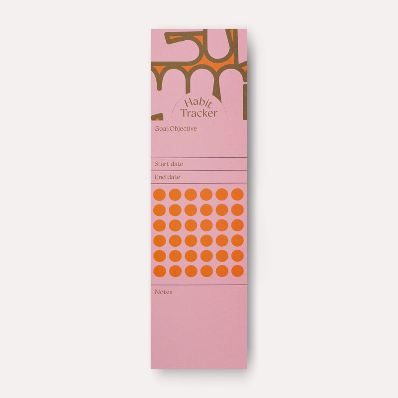 Hinoki Habit Tracker Bookmark Set