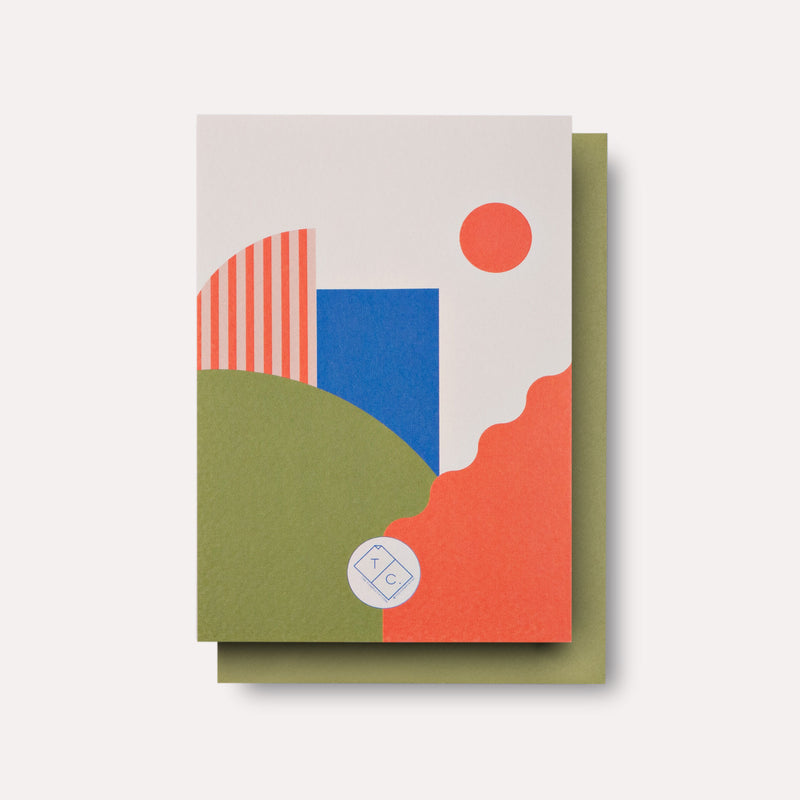 Bookends Art Card