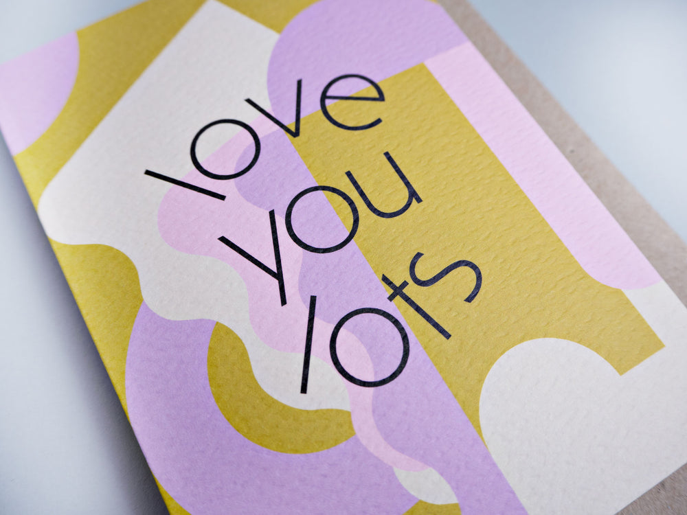 Flora Love You Lots Card