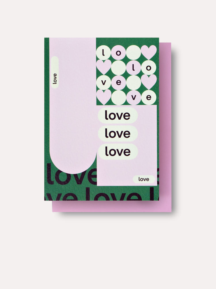 Crayon Love Card
