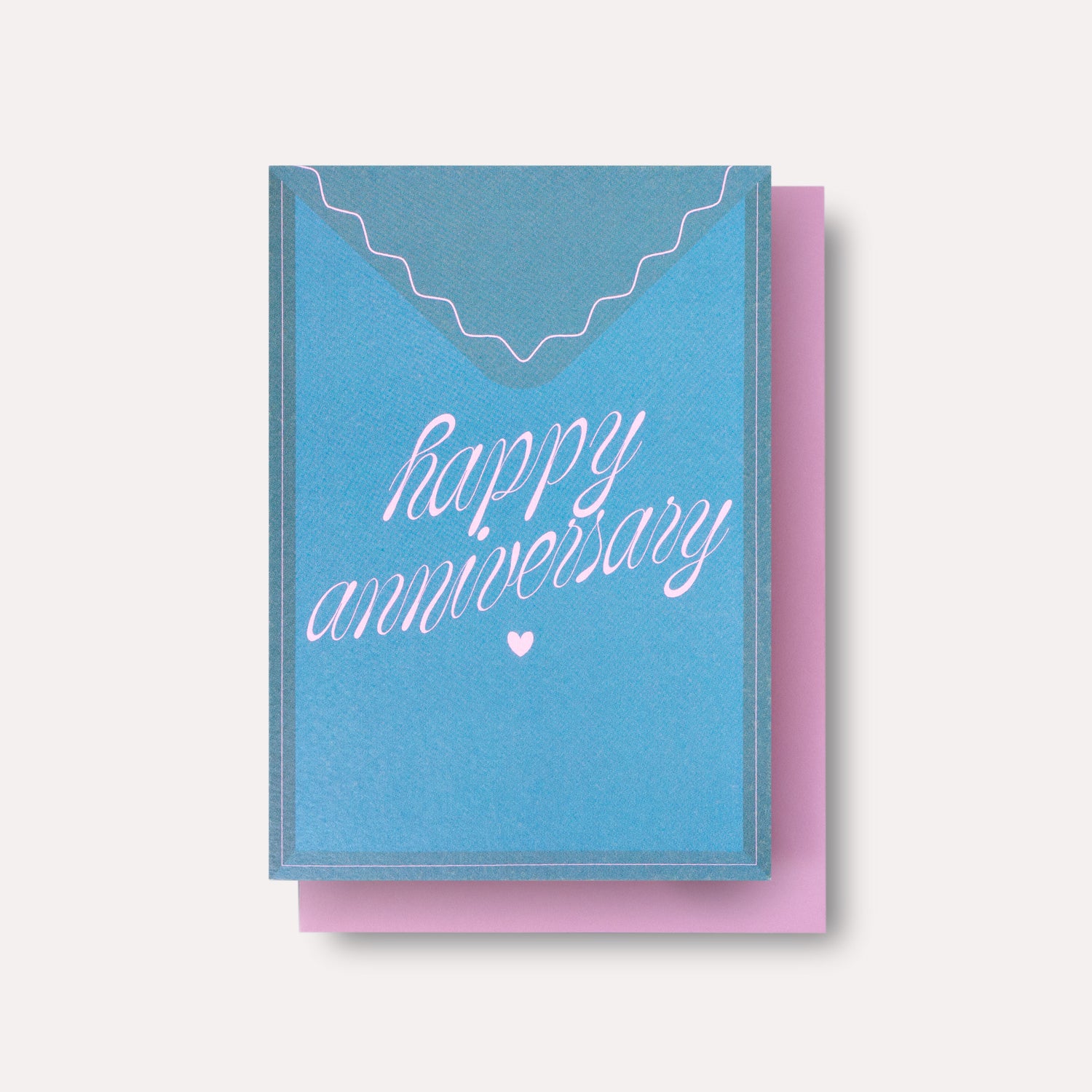 Postal Happy Anniversary Card