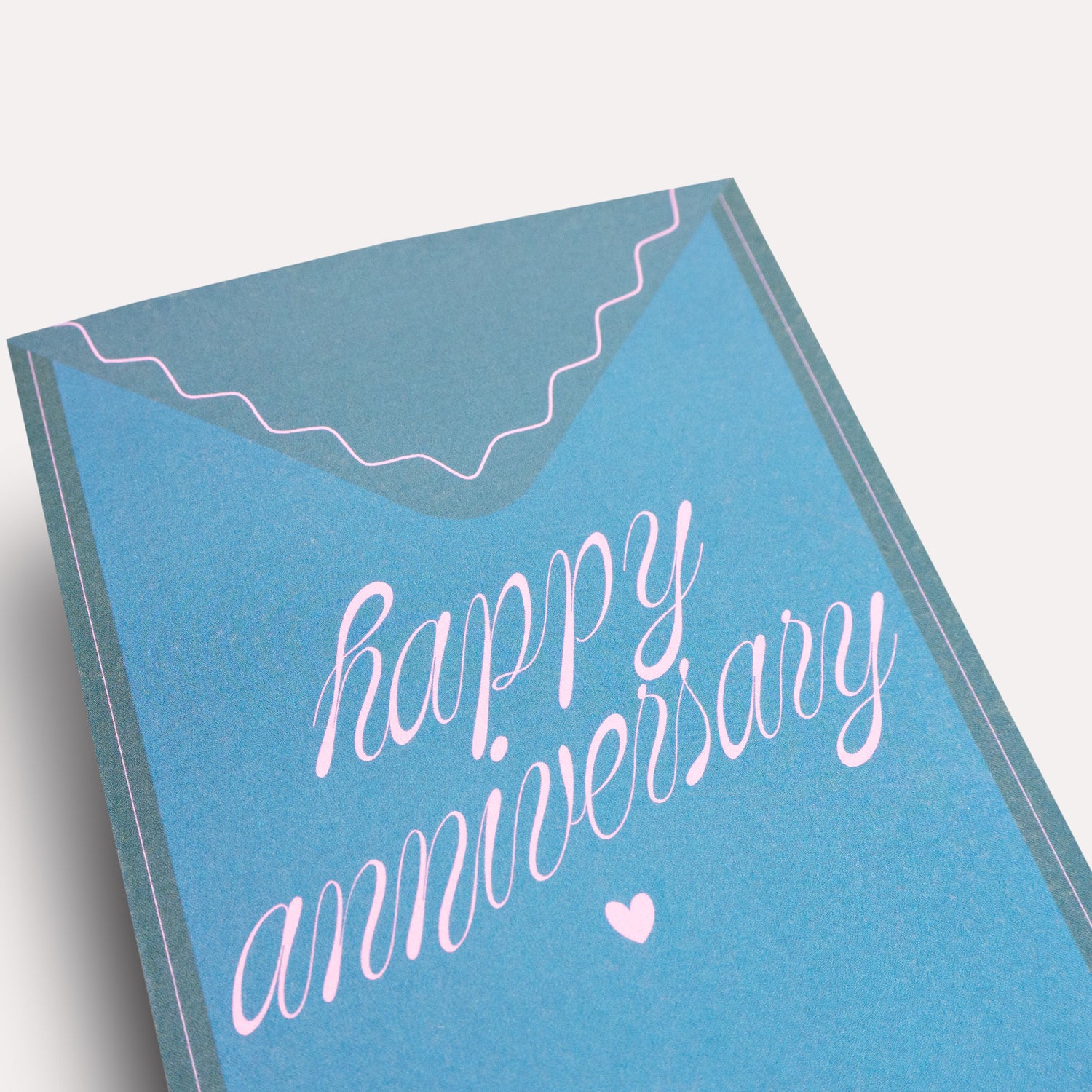 Postal Happy Anniversary Card