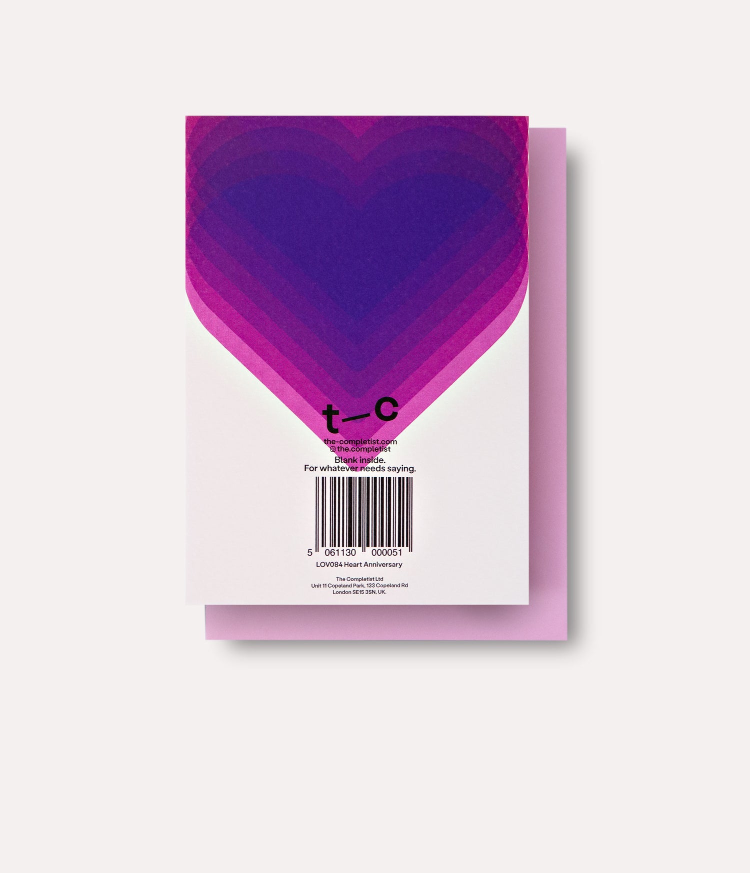 Heart Anniversary Card