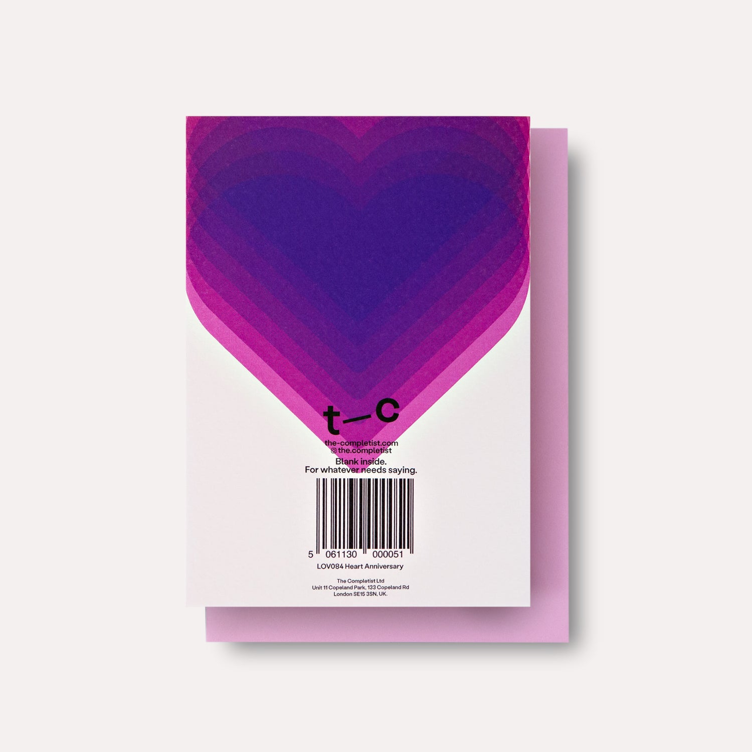 Heart Anniversary Card