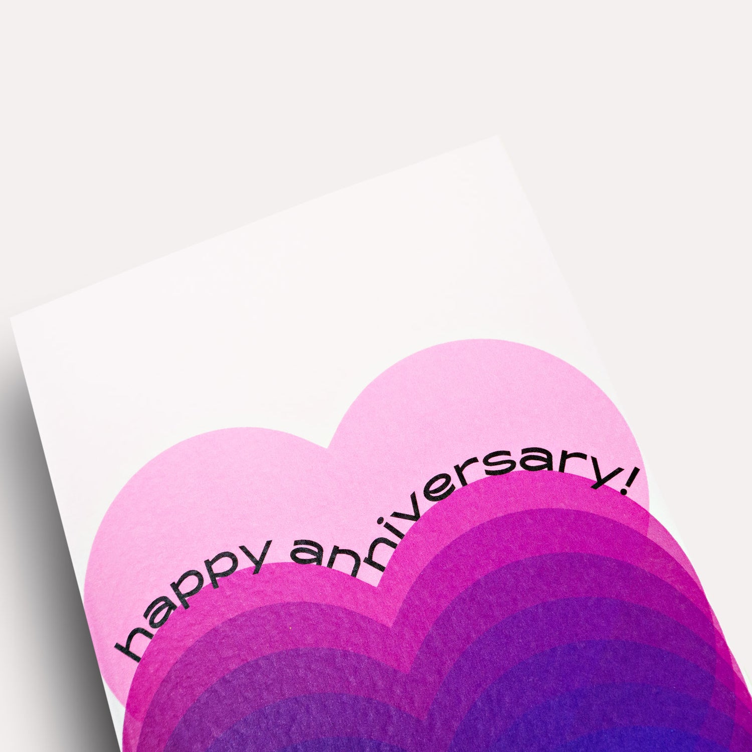Heart Anniversary Card