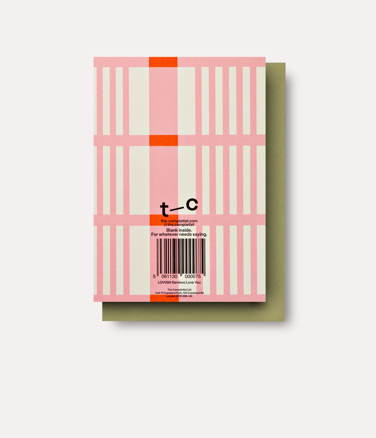 Bamboo Love You Card